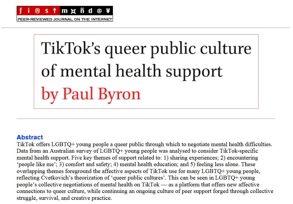 Screenshot of the article title, author, and abstract, available at the above link